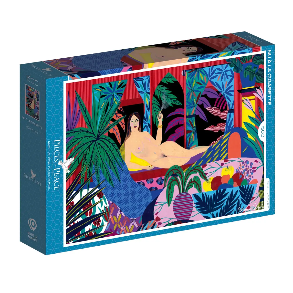 Nu À La Cigarette 1500-Piece Puzzle 1