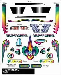 Heavy Metal Stick-On Decal 1