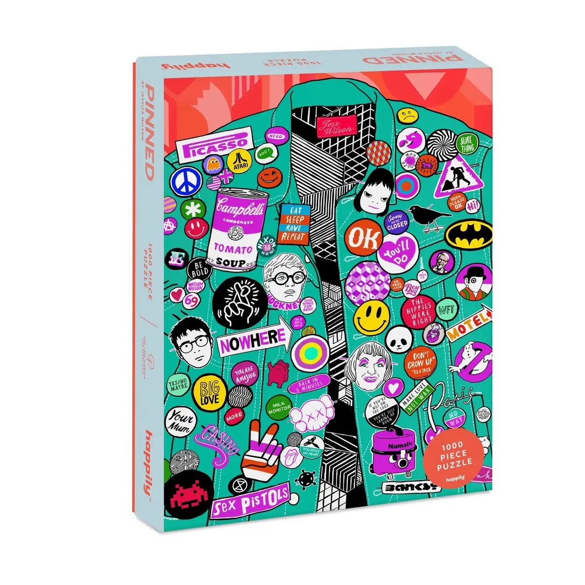 Pinned 1000-Piece Puzzle 1
