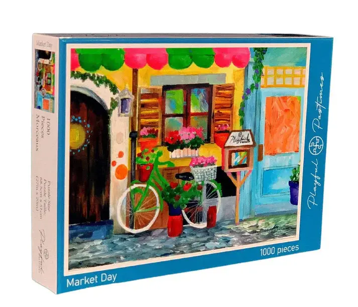 Market Day 1000-Piece Puzzle 1