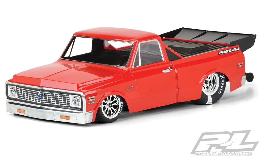 Pro355700 Pro-Line 1972 Chevy C-10 Clear Body For Sc Drag 1