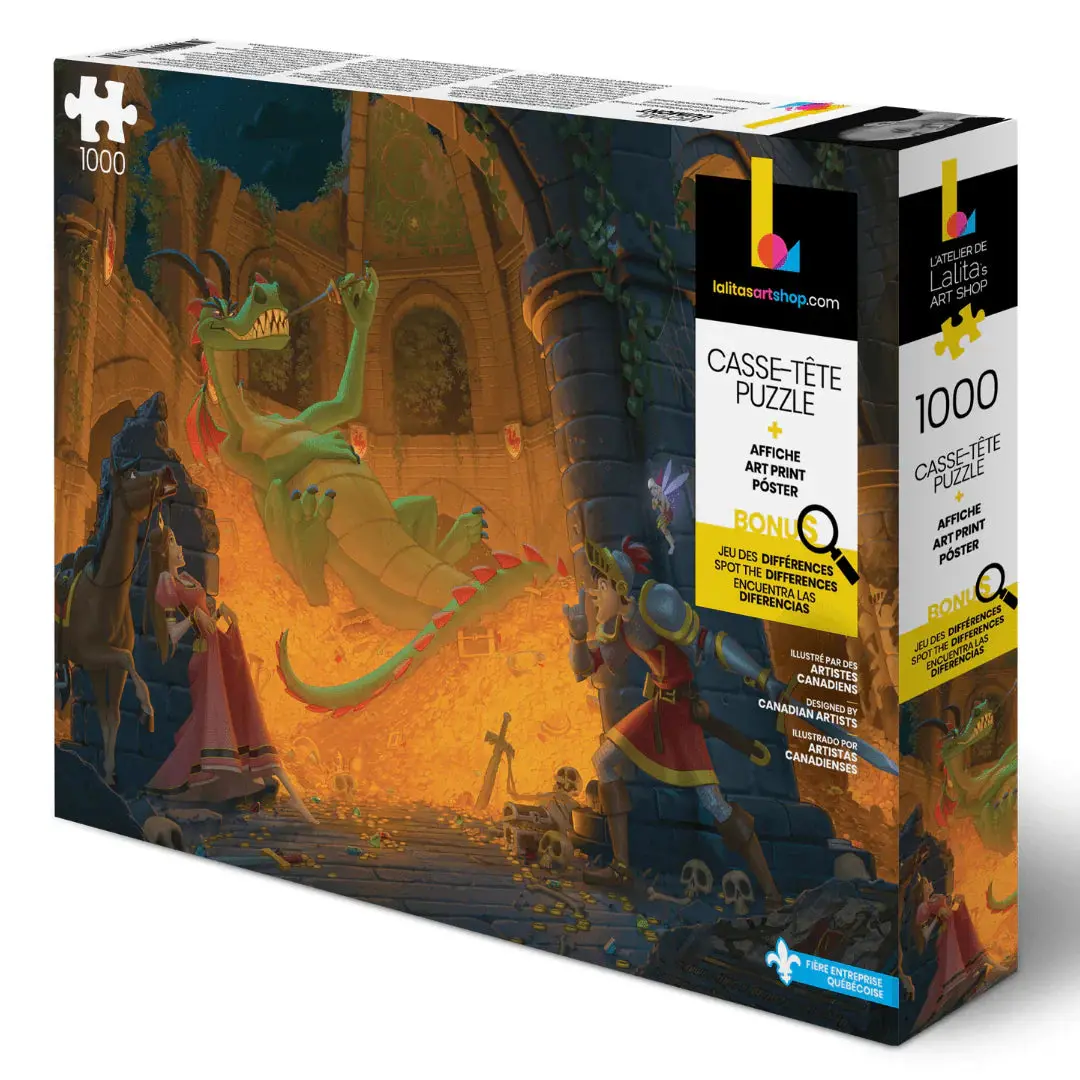 Dragon’S Den 1000-Piece Puzzle 1