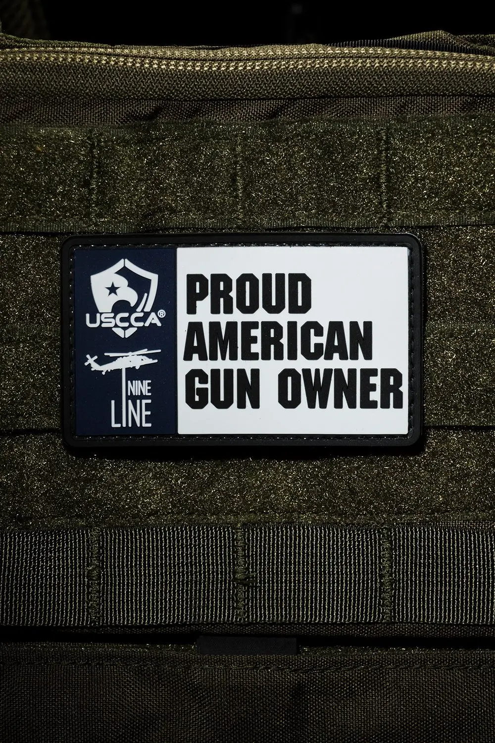 Pvc Patch - Uscca Proud American Gun Owner 1