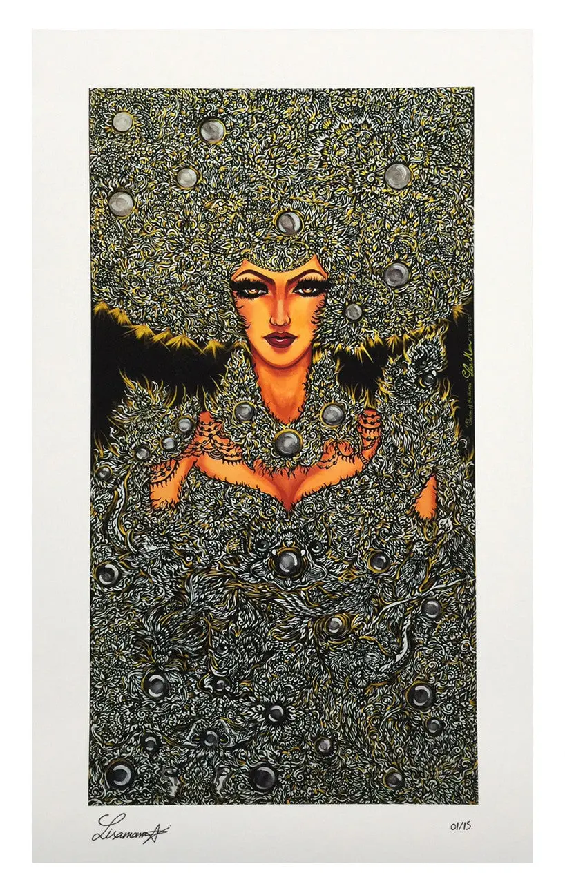 Lisa Mam - "Queen Of The Universe" Giclee Print 1