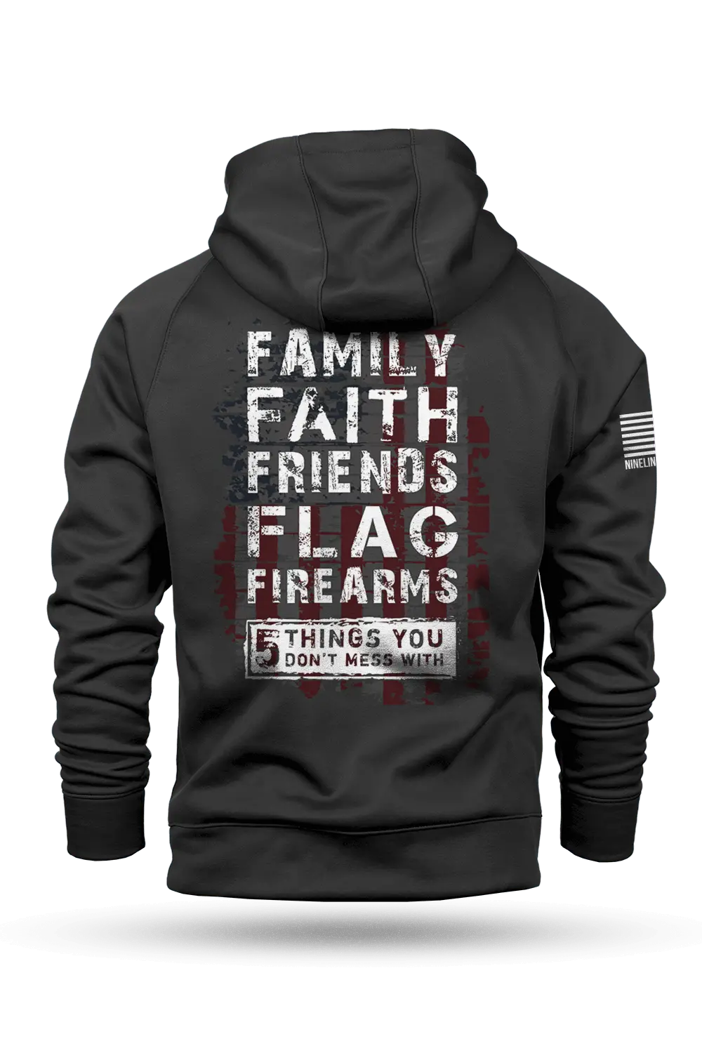 5 Things - Raglan Tailgater Hoodie 1