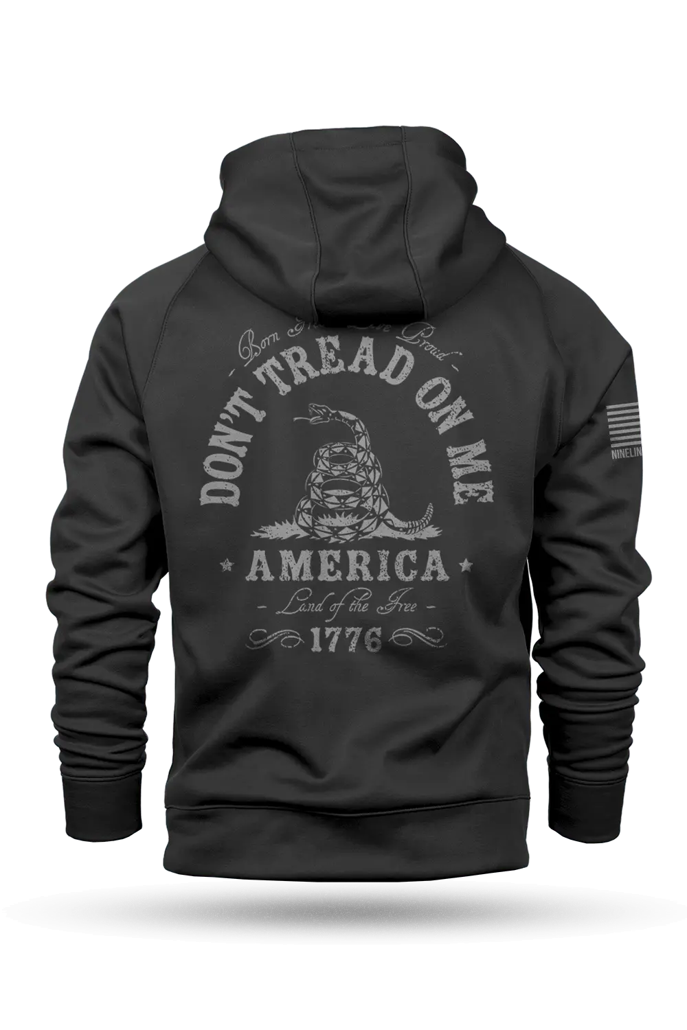 Don't Tread On Me - Raglan Tailgater Hoodie 1