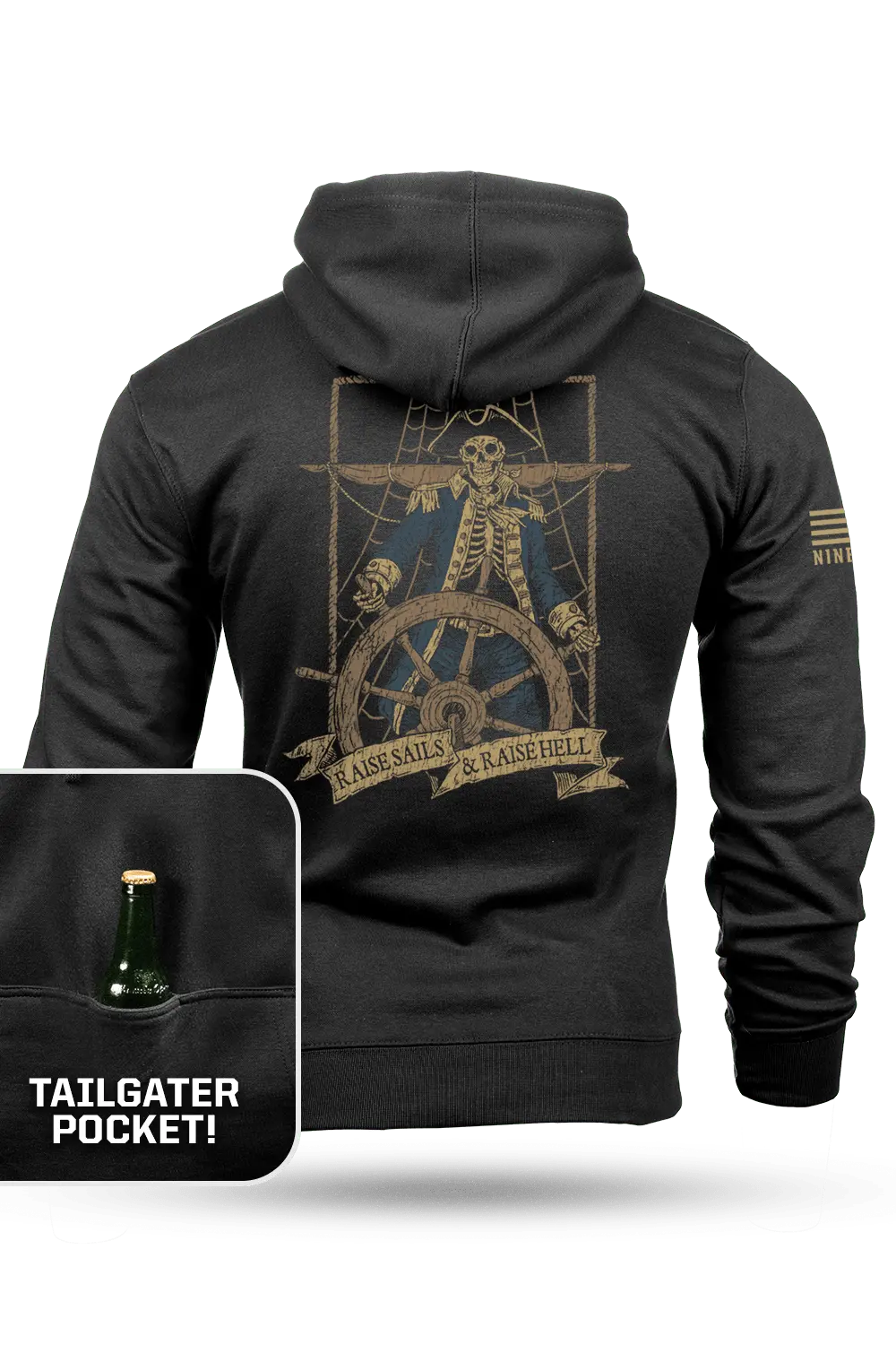 Raise Sails & Raise Hell - Tailgater Hoodie 1