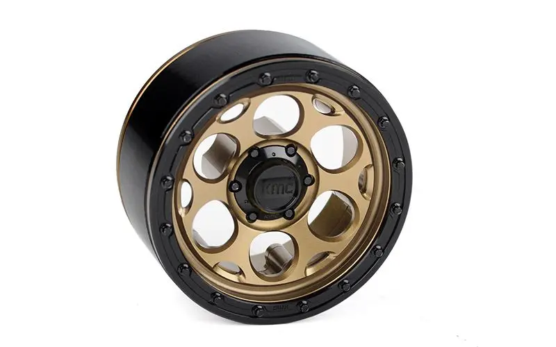 Rc4z-W0089 Rc4wd Kmc 1.9" Dirty Harry Beadlock Wheels (4) 1