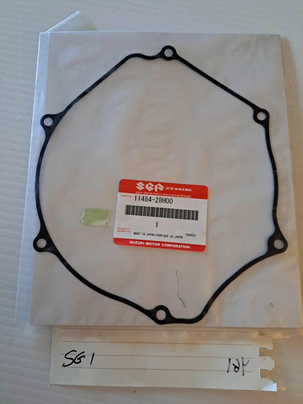 Rm-Z 450 Clutch Cover Gasket 1