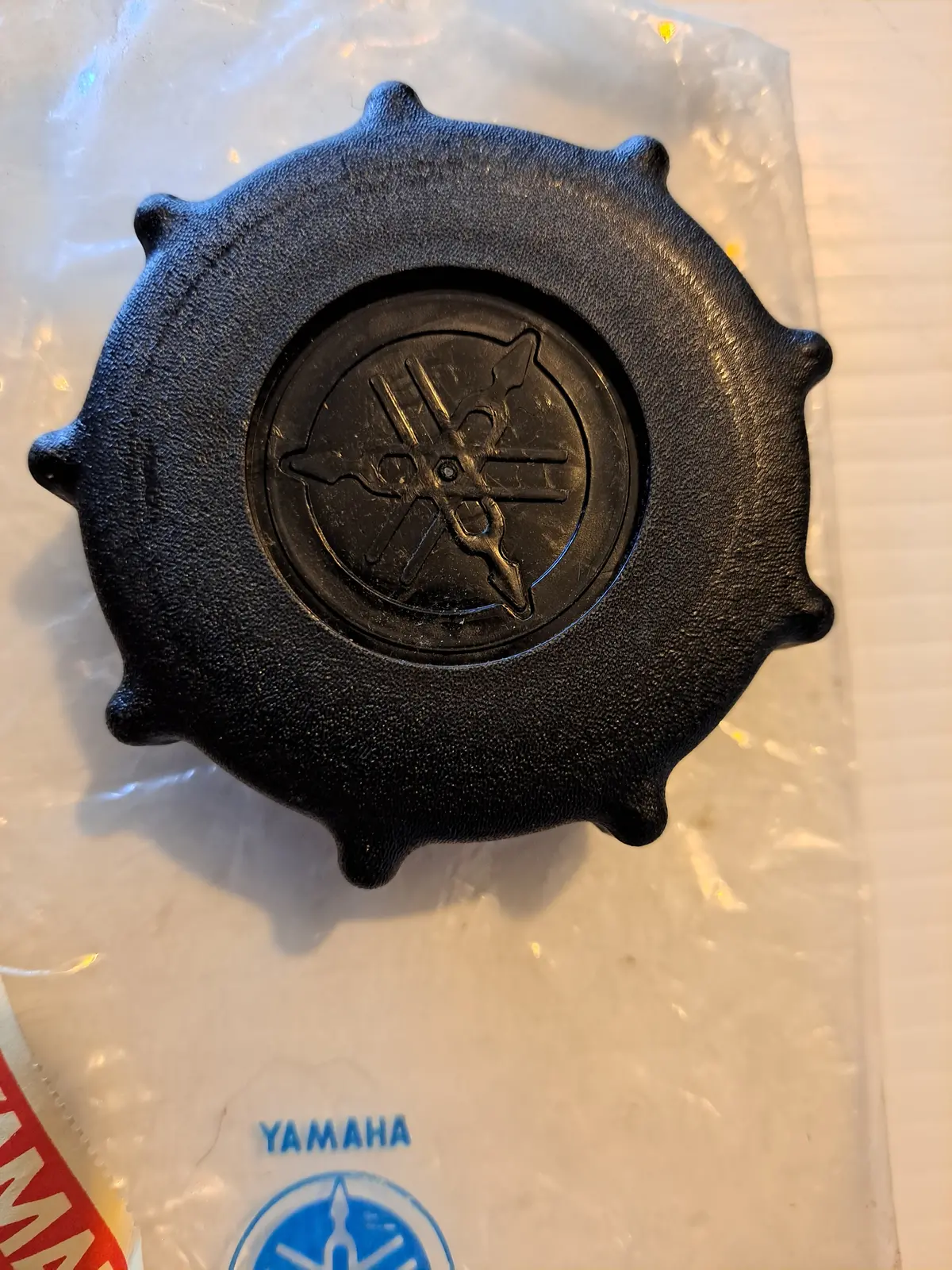 Vintage Yamaha Snowmobile Gas Cap 1