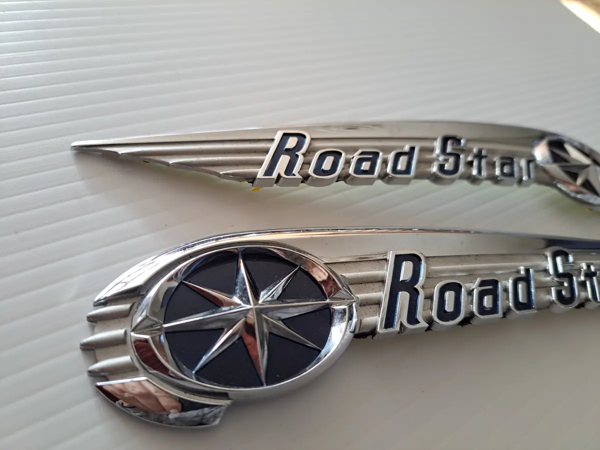 Road Star Gas Tank Emblems 1