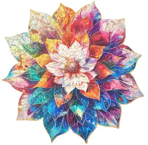 Roeta001 Rowood Mystic Mandala Flower 200 Piece Puzzle 1