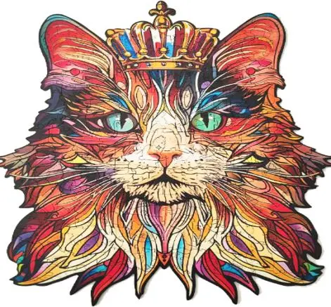 Roeta002 Rowood Cat King 200 Piece Puzzle 1