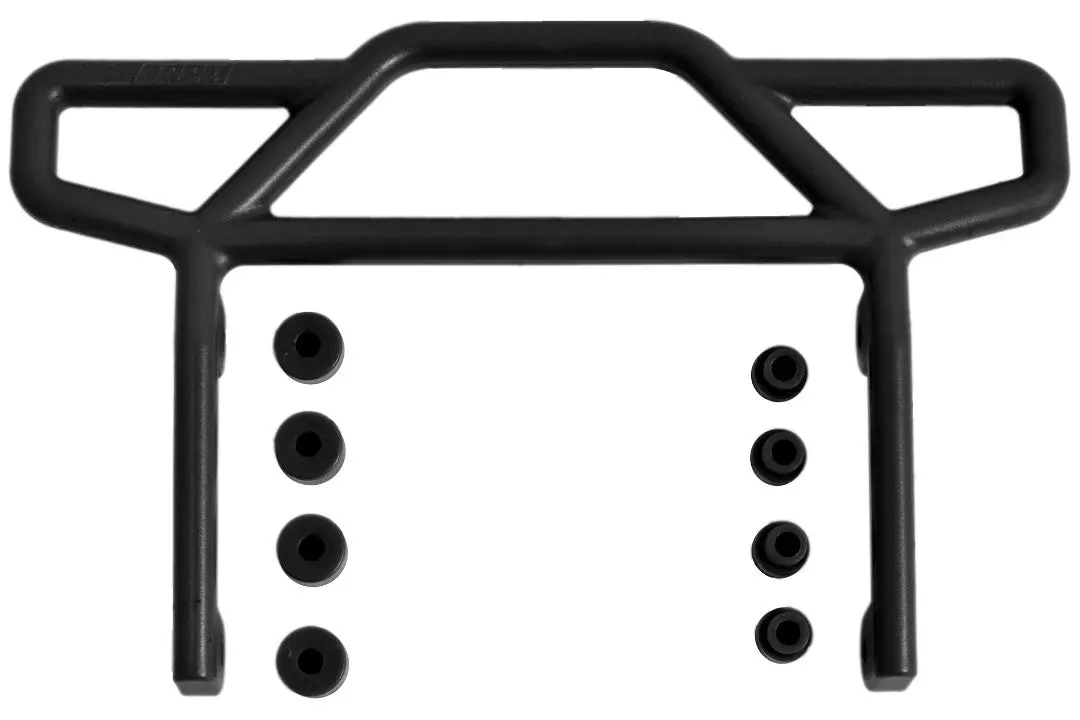 Rpm70812 Rpm Rear Bumper For Traxxas Electric Rustler - Black 1