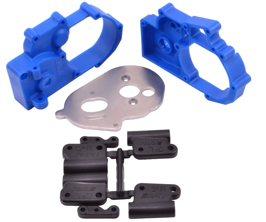 73615 Rpm Hybrid Gearbox Housing & Rear Mount Kit - Blue 1