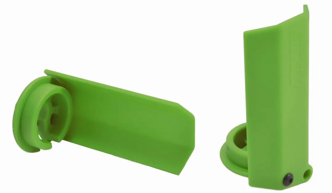 80434 Rpm Black Shock Shaft Guards For The Traxxas X-Maxx - Green 1