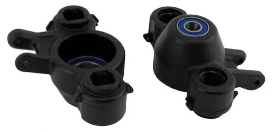 80582 Rpm Axle Carriers & Oversized Bearings (Black) (Revo/Slayer) (2) 1