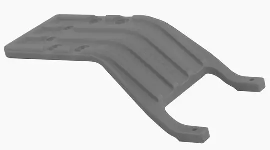 81246 Rpm Rear Skid Plate For Traxxas Slash 2Wd - Gray 1