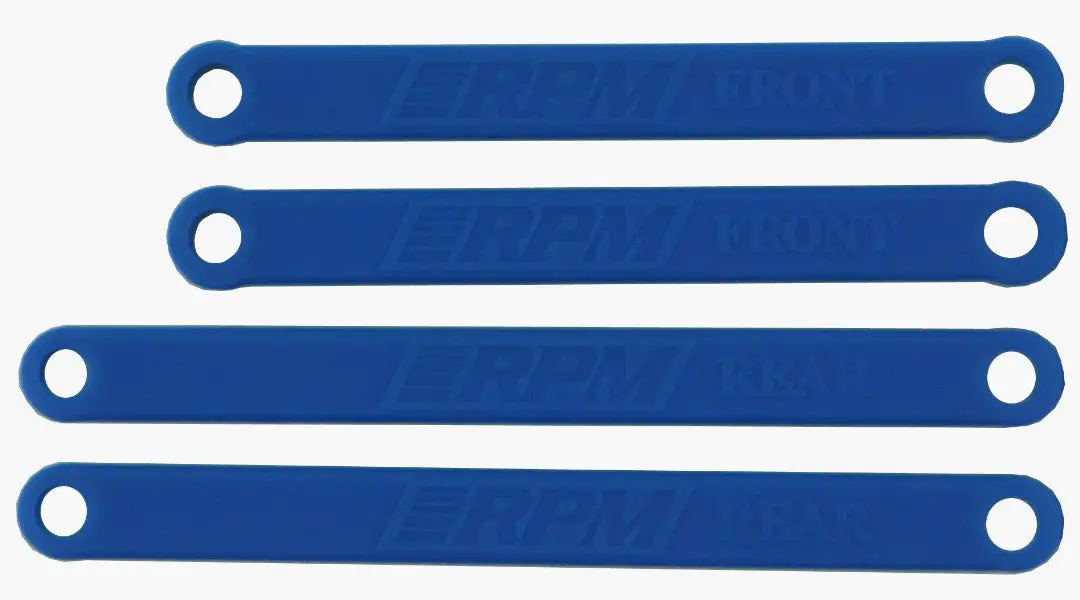 Rpm Heavy Duty Camber Links For 2Wd Rustler, Stampede - Blue 81265 1