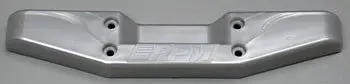 80096 Rear Step Bumper Metallic Silver T/E-Maxx 1