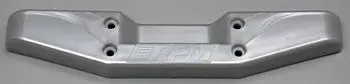 80096 Rear Step Bumper Metallic Silver T/E-Maxx 1