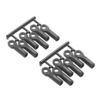 80512 Rod Ends Long Black Tra Nitro Slash 1