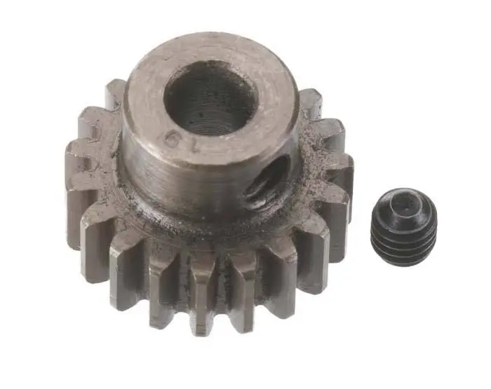 Rrp8719 Robinson Racing Extra Hard Steel .8 Mod Pinion Gear 5Mm (19) 1