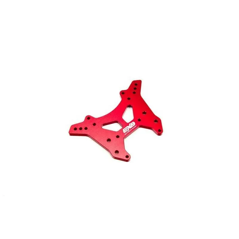 Ara320577 Front Shock Tower Cnc 7075 T6 Aluminum L Red 1