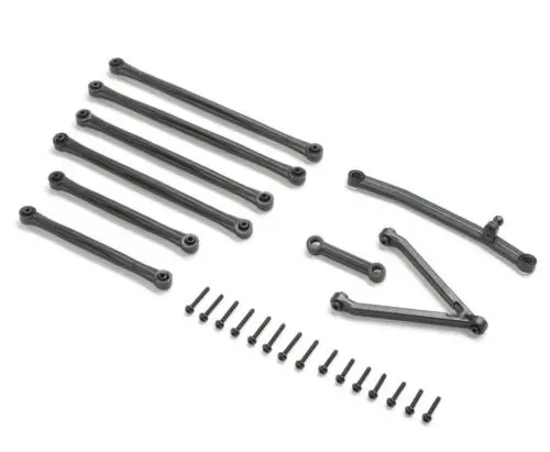 Axi204001 Suspension Links, X-Long Wheel Base 153.7Mm: Scx24 1