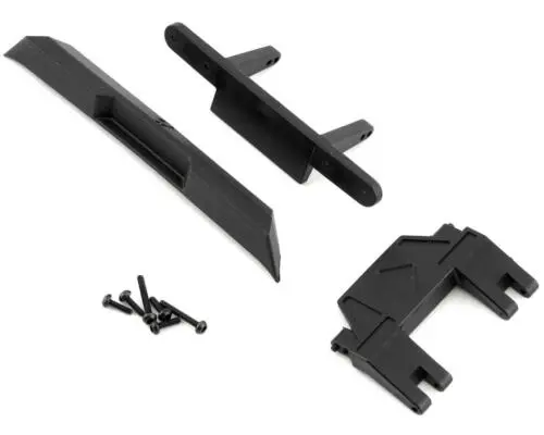 Axi200006 Rear Bumper & Hinge: Scx24 Jeep Jt Gladiator 1