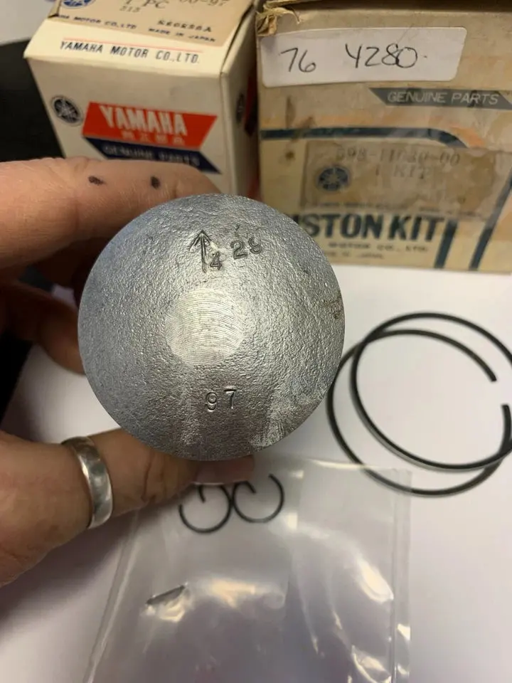 Yz80 Piston Kit - No Pin 598-11630-00 1