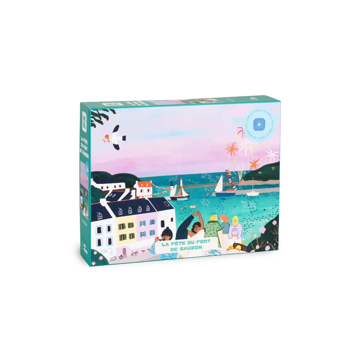 La Fête Du Port De Sauzon 1000-Piece Puzzle 1
