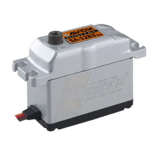 Savsa1283sgp Coreless Metal Case Digital Servo With Soft Start, 0.13Sec / 416Oz @ 6V 1