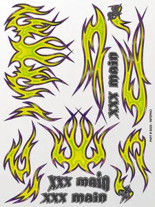 Xxxs029 Inferno Sticker Sheet 1