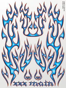 Xxxs018 Wicked Flames Sticker Sheet 1