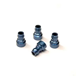 Sptstc91444b Aluminum Upper Shock Mount Bushing, Blue, For Associated Dr10, 4Pcs 1