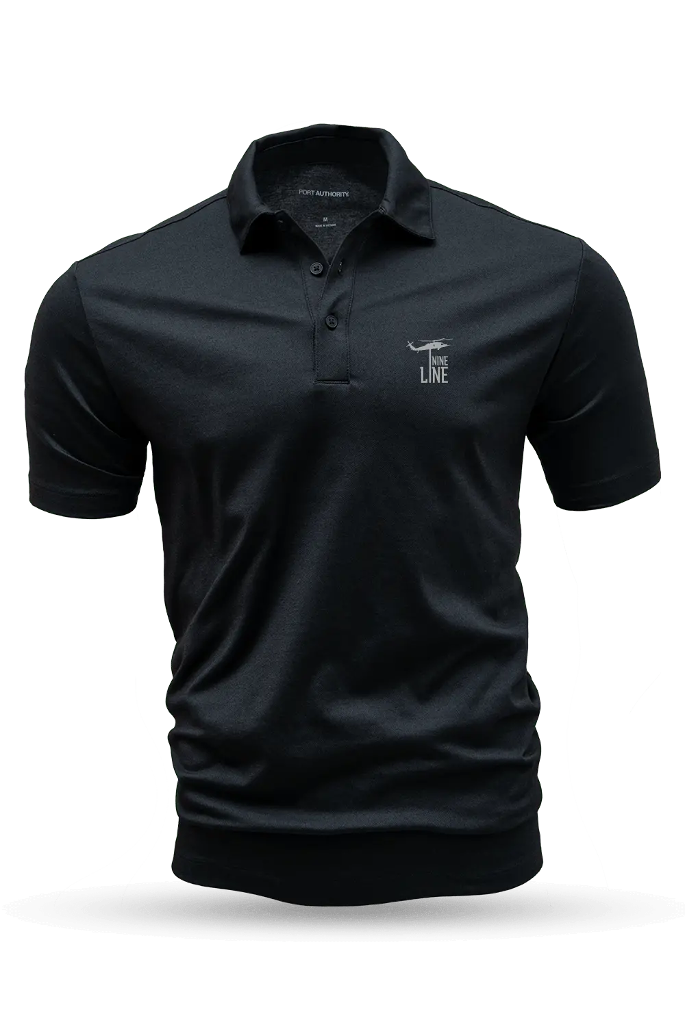 Silicone Dropline Logo - Short Sleeve Polo 1