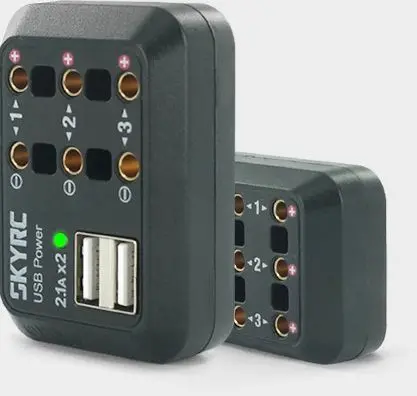 Sk-600114-01 Skyrc Dc Power Distributor - Banana Plug Dc Input Connector 1
