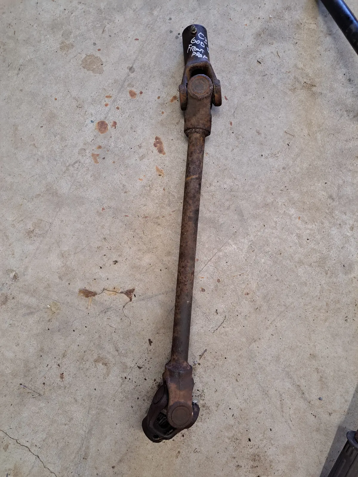 Sportsman 600 Front Prop Shaft 1