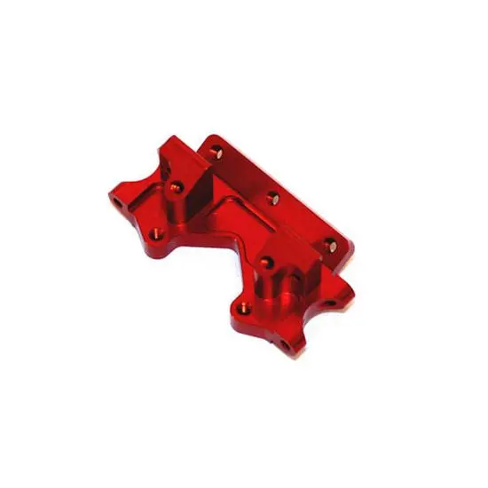 Sptst2530r Aluminum Front Bulkhead, Red, For Traxxas Slash / Stampede / Rustler / Bandit / Drag 1