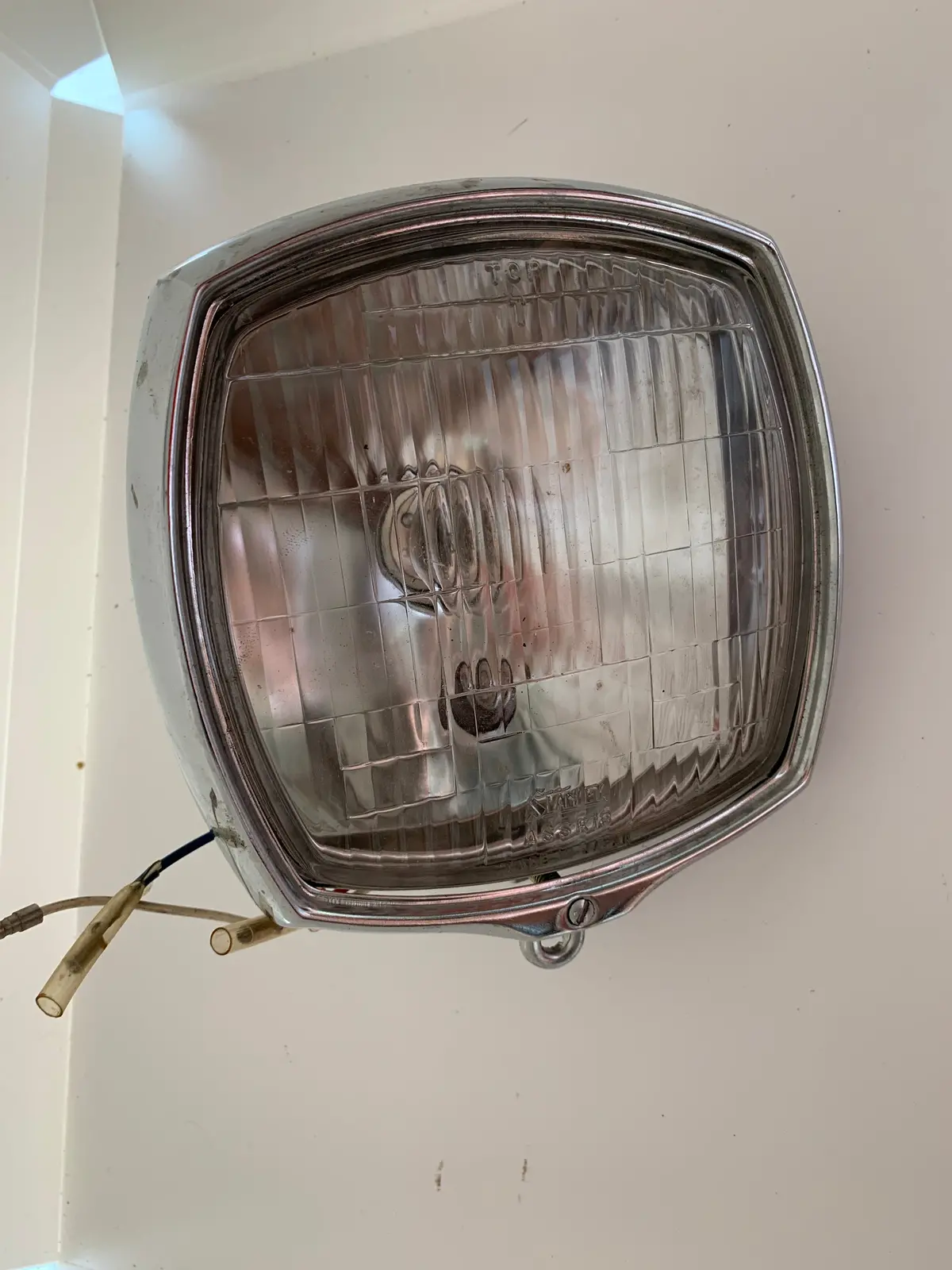 Square Headlight Moped 1