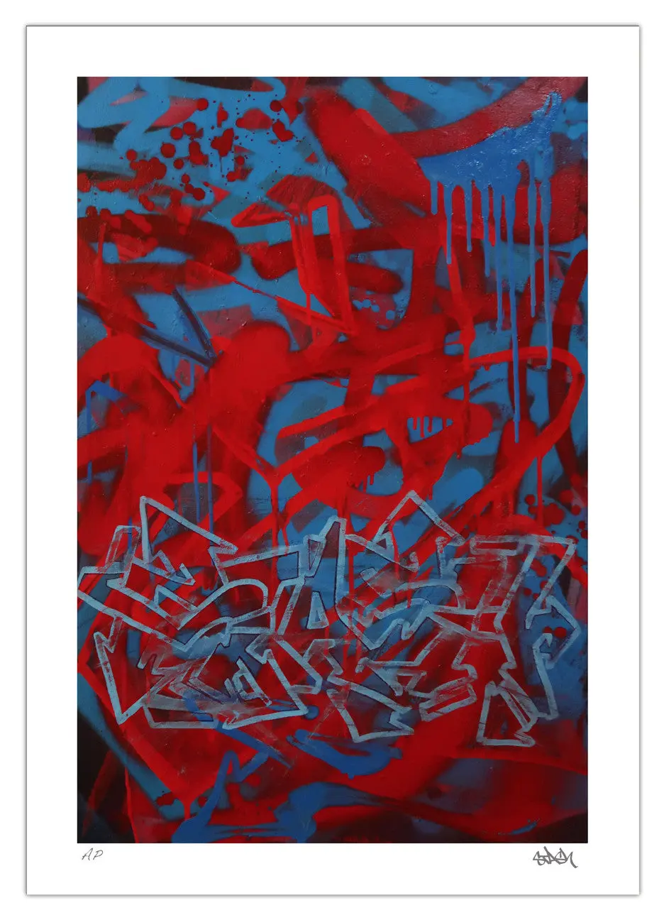 Stash - "Blu" Fine Art Print 1