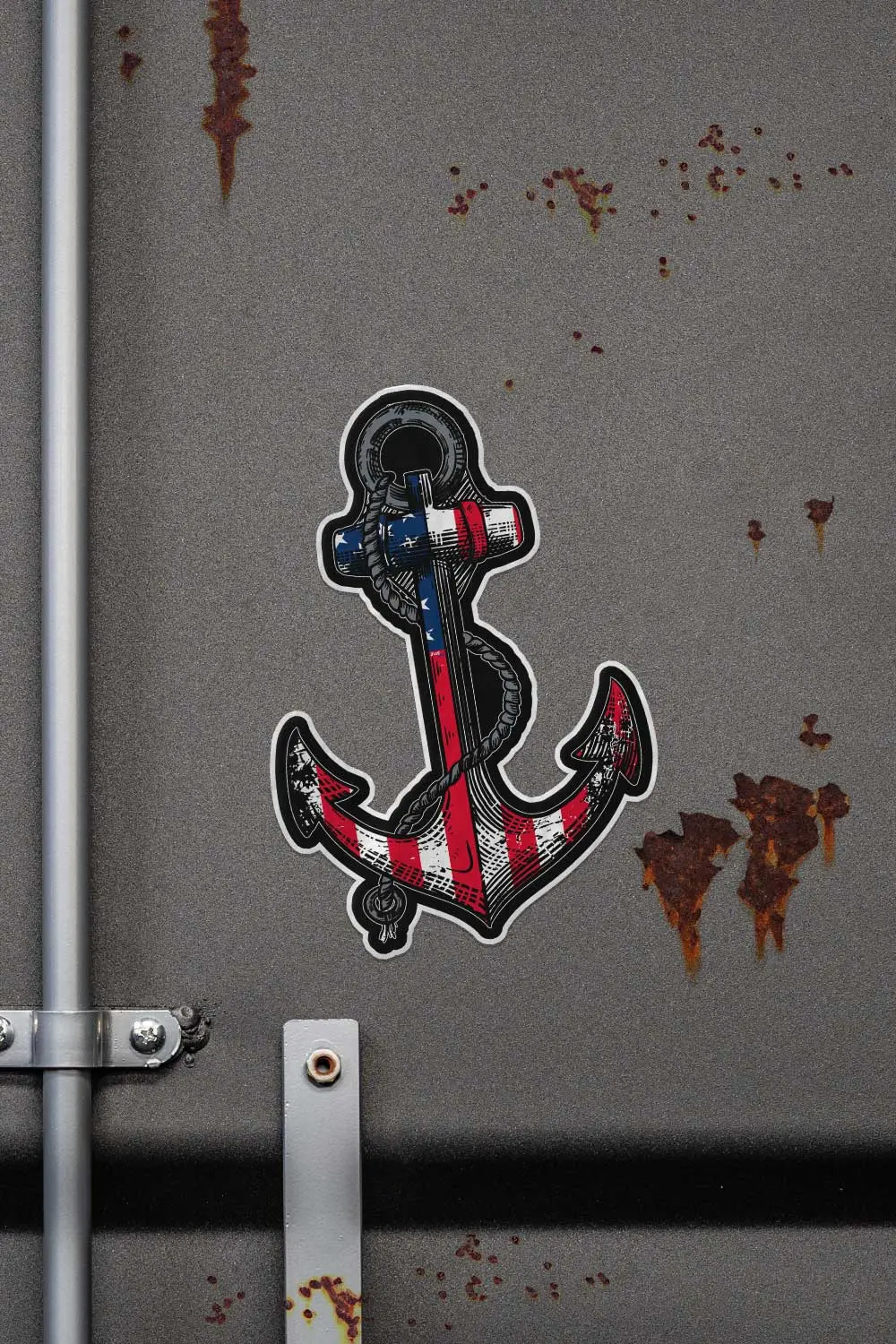 Anchor Flag - Sticker 1