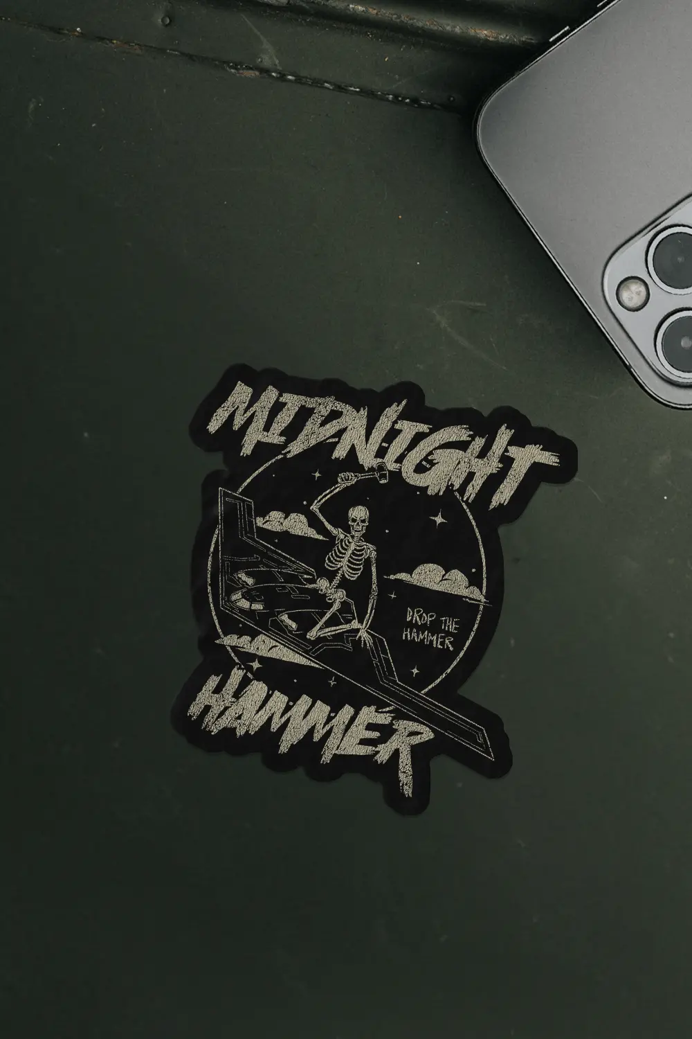 Sticker- B2-Bomber Drop The Hammer 1