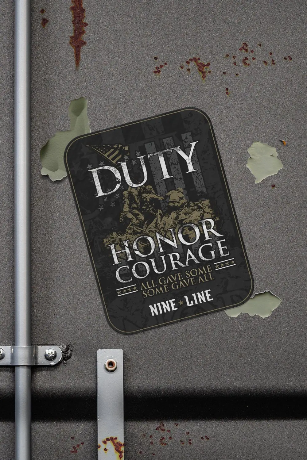Duty Honor Courage - Sticker 1