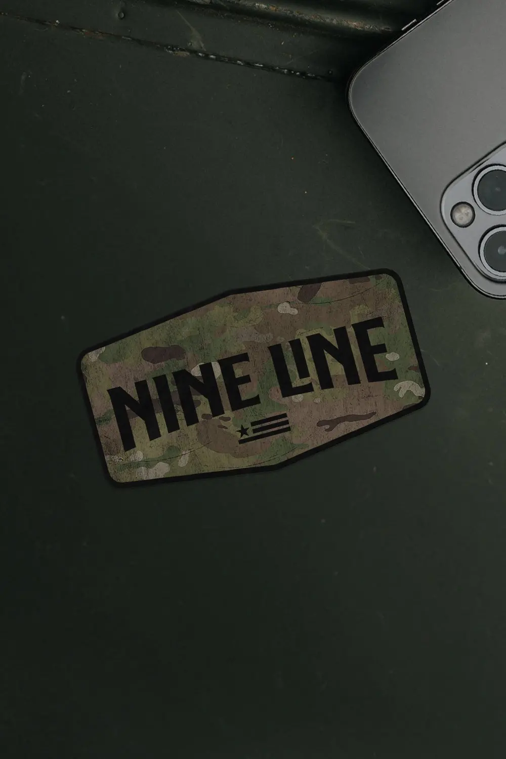 Nine Line Camo - Sticker 1