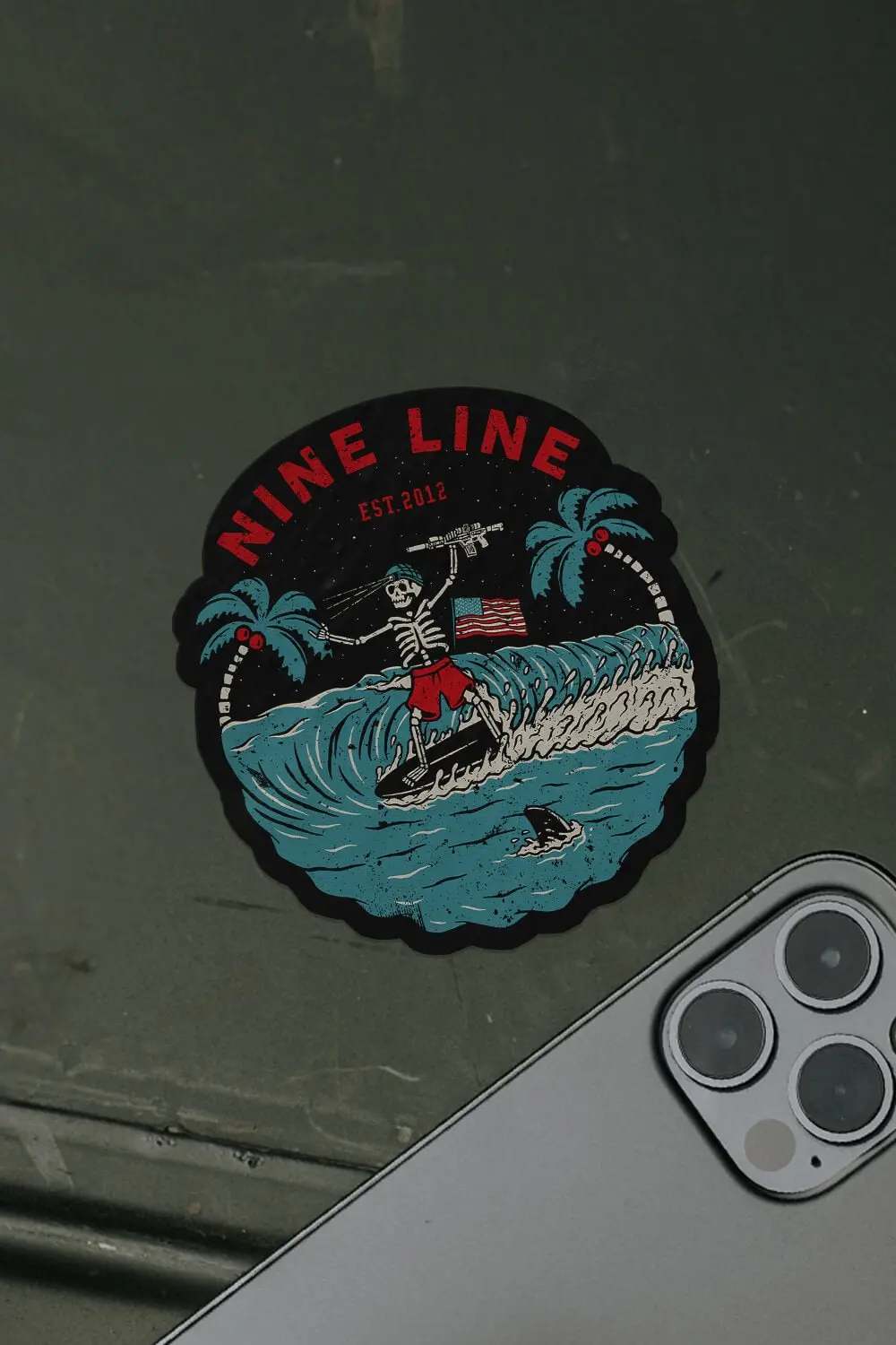 Skelly Surf - Sticker 1