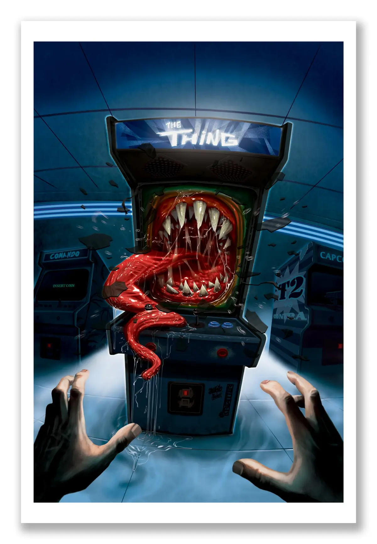 Saturno "Strange Arcade Thing" Giclee' Print 1