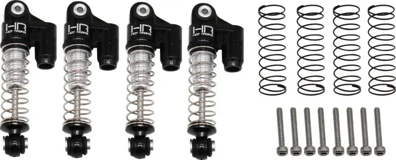 Sxtf326r01 Aluminum Threaded Mini/Micro Shocks - Axial Scx24 1