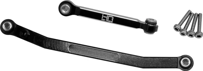 Sxtf49x01 Black Aluminum Fix Link Tight Tolerance Steering Rod Scx24 1